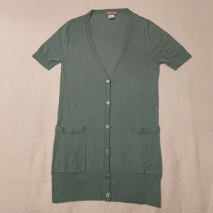 J. Crew Featherweight Cashmere Cardigan